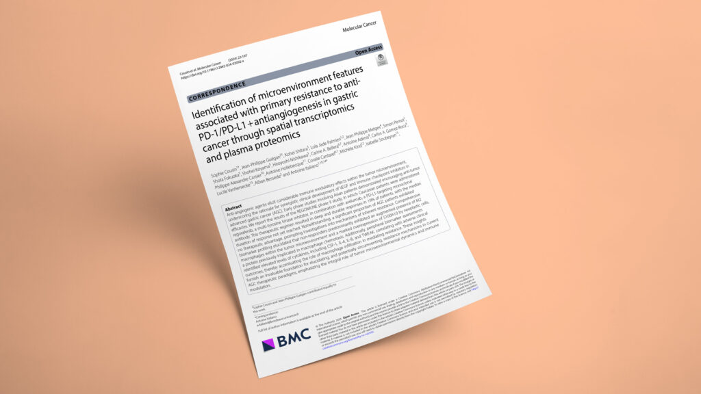 New Paper in Molecular Cancer! Spatial Transcriptomics & Plasma ...