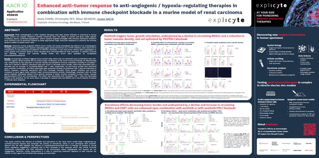 Enhanced anti-tumor response to anti-angiogenic / hypoxia-regulating therapies in combination with immune checkpoint blockade in a murine model of renal carcinoma