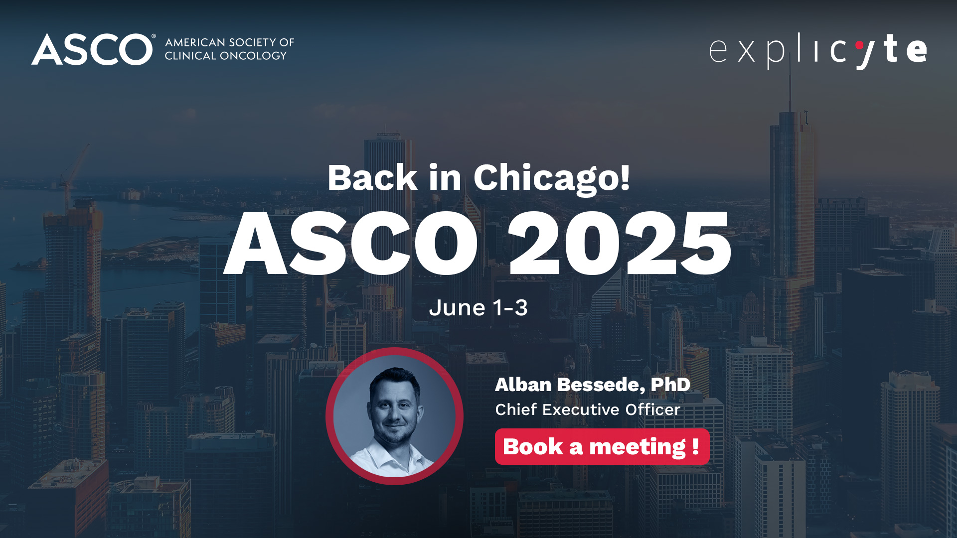 ASCO 2025 Explicyte Alban Bessede