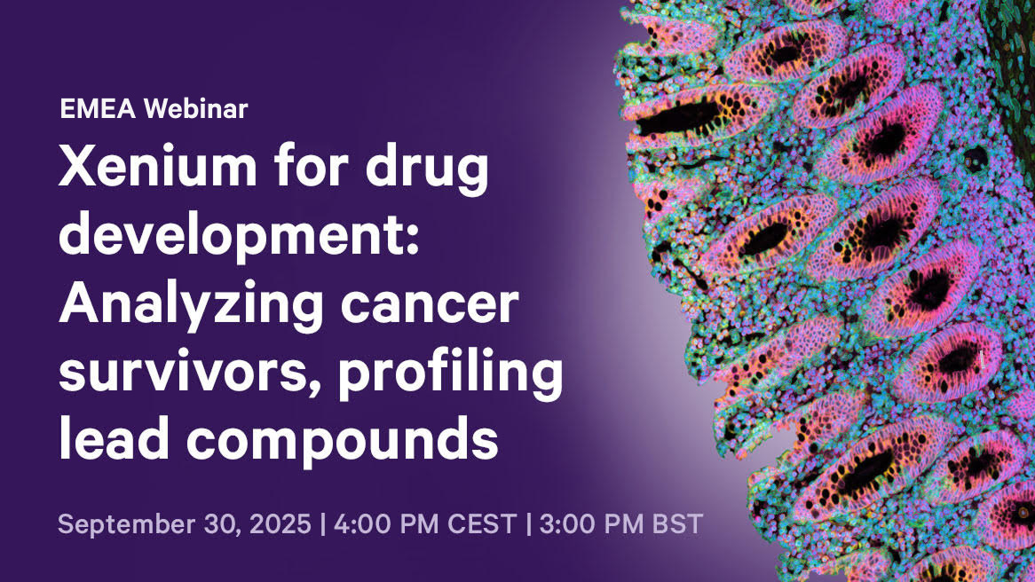 Xenium for drug development: Analyzing cancer survivors, profiling lead compounds
